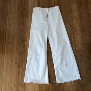 Zara Marine White Pants